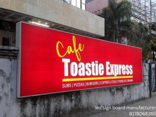Glow sign board in flex