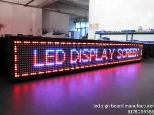 Running led board