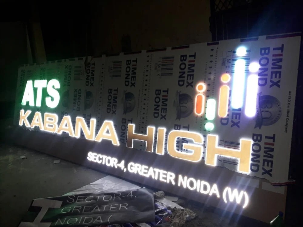 2d Led sign board in delhi