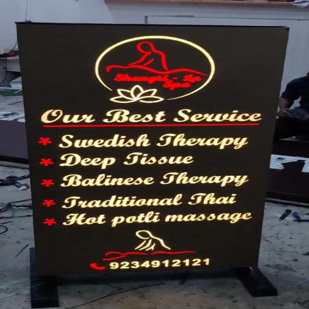 2D LED SIGN BOARD IN DELHI