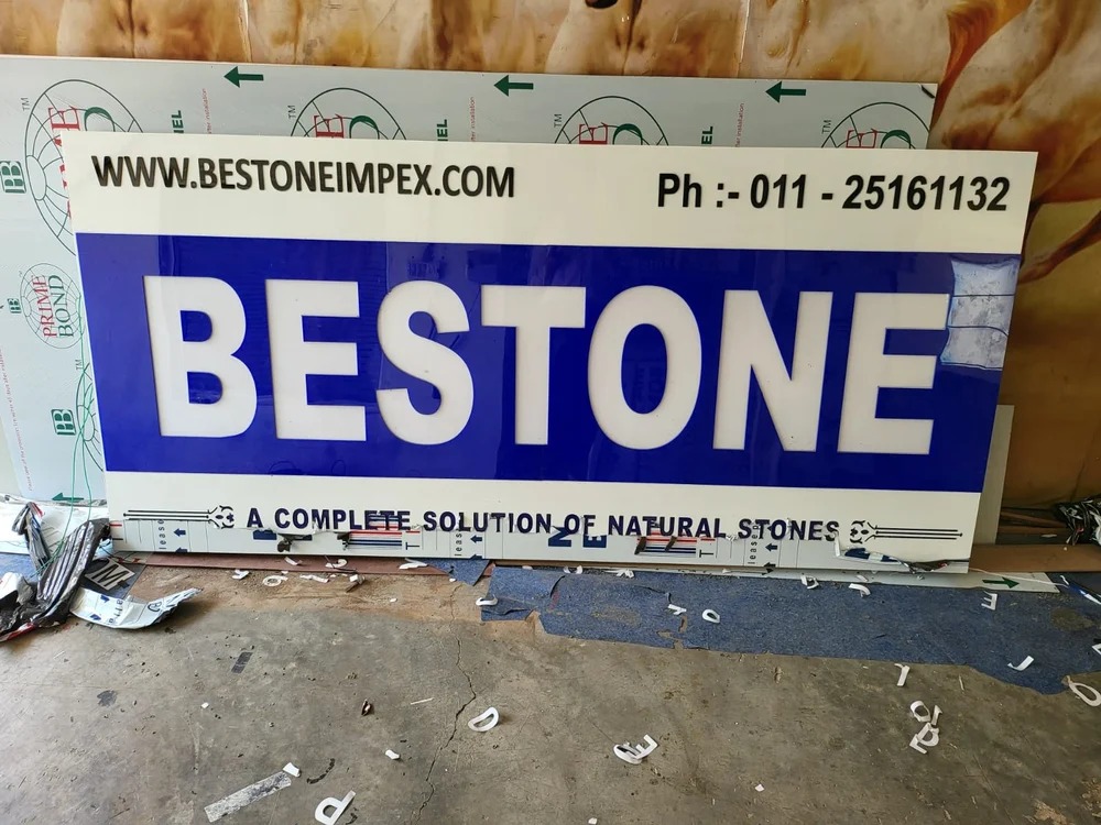 2d Led sign board in delhi