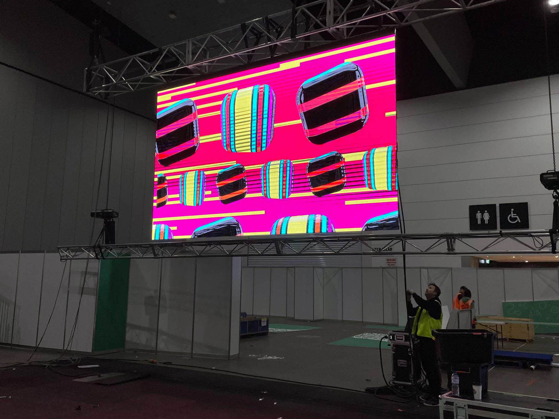 led video wall