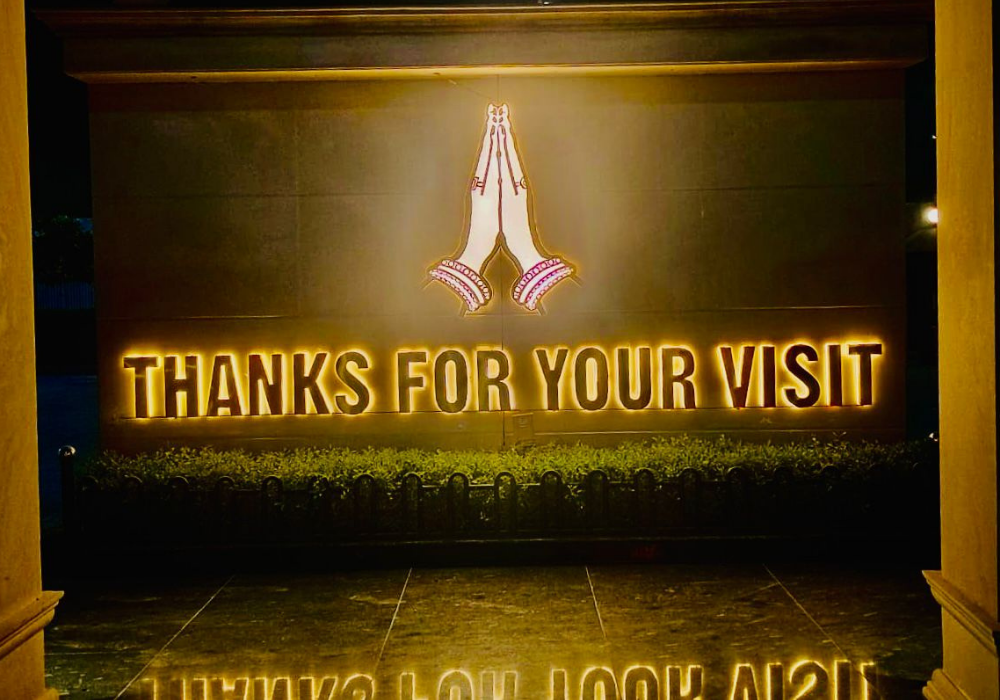 SS Backlit Signage